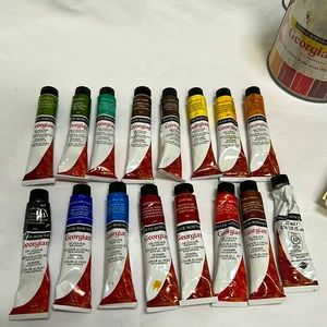Georgian Daler-Rowney oil painters tin